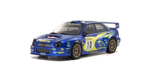 Kyosho 1:10 Electric Powered 4WD FAZER Mk2 FZ02-R Series readyset SUBARU IMPREZA WRC 2002