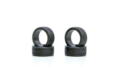 A Kyosho Mini-Z Racing Radial Tiers 20 Shore - 8.5mm Front Tire priced at $13.50 available from Echelon Hobbies