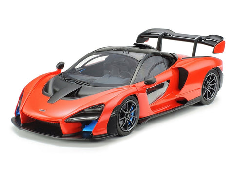 A Tamiya 1/24 Mclaren Senna priced at $83.75 available from Echelon Hobbies