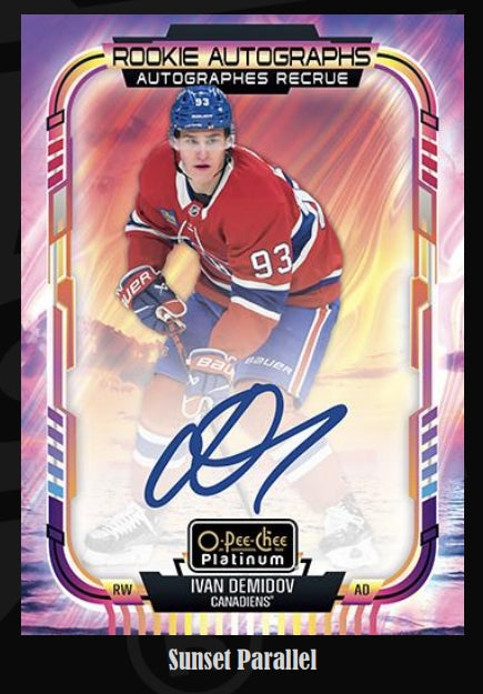 UD O-PEE-CHEE PLATINUM HOCKEY 25/26