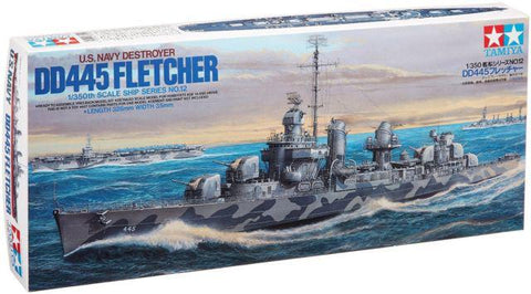 A 1/350 U.S. Navy Dd445 Fletcher priced at $44.49 available from Echelon Hobbies