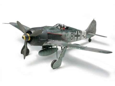 A Tamiya 1/48 Focke-Wulf Fw190 A-8/A-8 R2 priced at $38.99 available from Echelon Hobbies