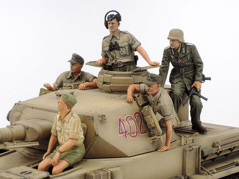 A 1/35 Panzer Iv .F & Motorcycle N.Africa priced at $79.99 available from Echelon Hobbies