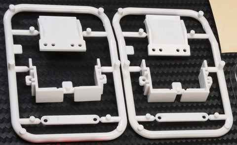 PN Racing Body Mounting Kit Set White For PNR Concept C9 Body