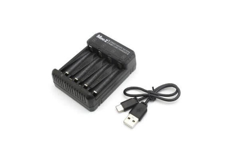 A Kyosho Mini-Z SPEED HOUSE AA/AAA NiMH USB Charger2 priced at $36.75 available from Echelon Hobbies