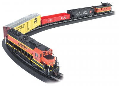 A RAIL CHIEF (HO SCALE) Train Set priced at $299.99 available from Echelon Hobbies