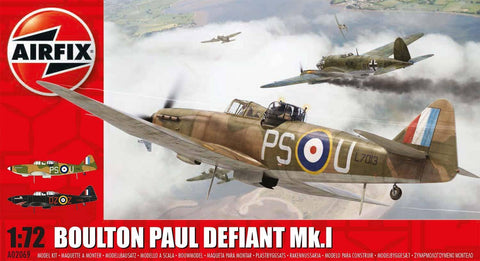 A Airfix 1/72 Boulton Paul Defiant priced at $22.99 available from Echelon Hobbies