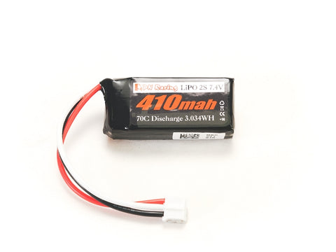 PN Racing V4 LiPo 2S 7.4V 410mah 70C Battery