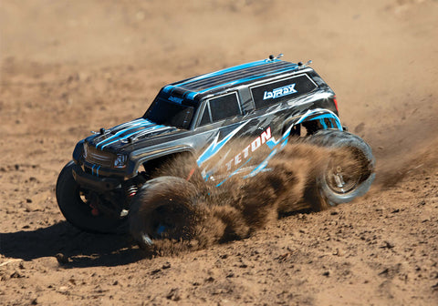 A Traxxas LaTrax Teton 1/18 4WD RTR Monster Truck priced at $189.98 available from Echelon Hobbies