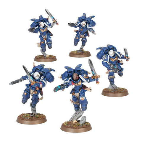 40K Space Marines: Vanguard Veteran Squad with Jump Packs