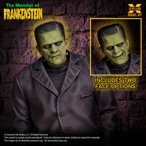 X-Plus 1/8 Scale The Monster of Frankenstein Plastic Model Kit