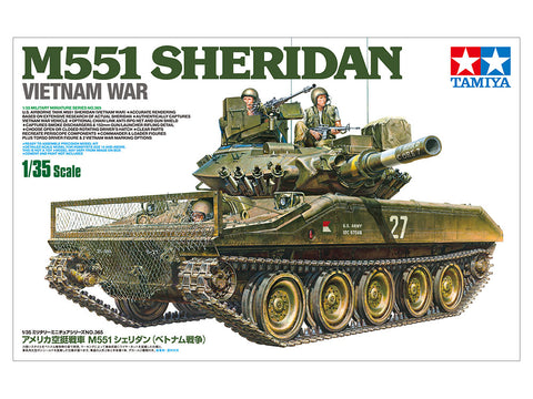 1/35 Tamiya U.S. AIRBORNE TANK M551 SHERIDAN (VIETNAM WAR)