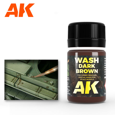 A Dark Brown Wash priced at $7.99 available from Echelon Hobbies