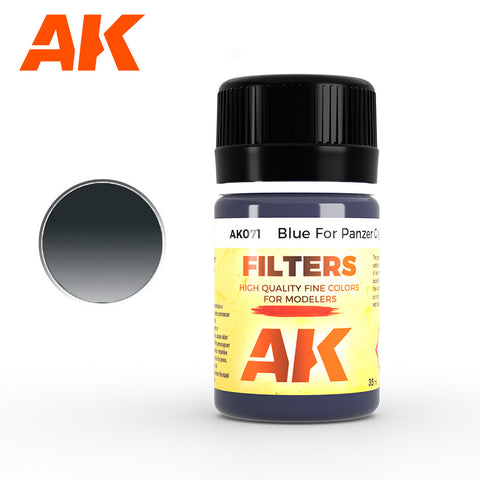 A Blue for Panzer Grey Filter priced at $7.99 available from Echelon Hobbies