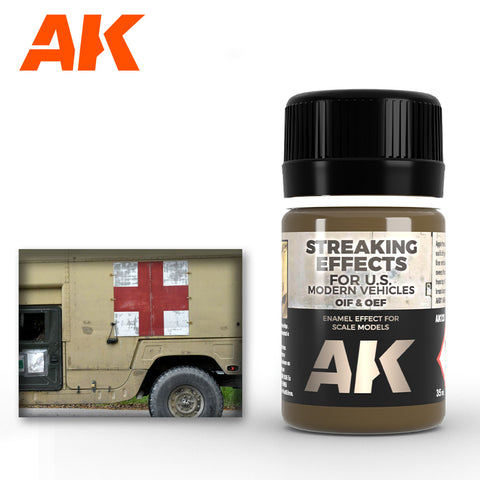 A Streaking Grime for OIF & OEF US Vehicles priced at $7.99 available from Echelon Hobbies