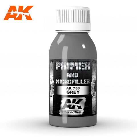 AK Interactive Grey Primer and Microfiller 100ml (Copy)