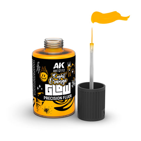 AK Interactive Light Orange Glow Precision Fluor 30ml