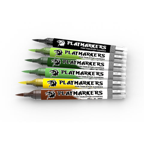 AK Interactive Playmarkers Set - Orcs & Goblins