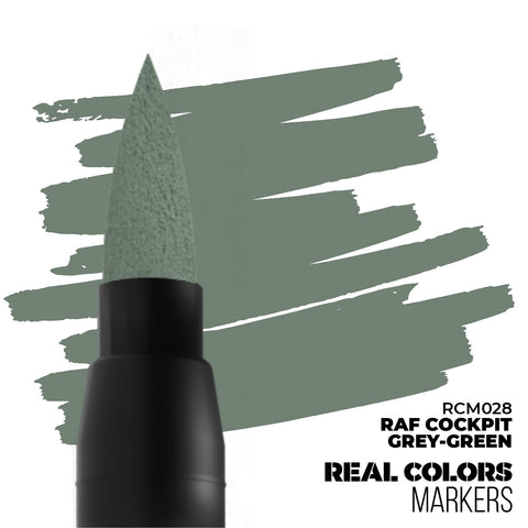 AK Interactive Real Colors Markers RAF Cockpit Grey-Green