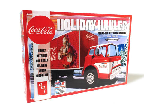 AMT 1/25 Ford C-600 City Holiday Delivery Truck Coca-Cola