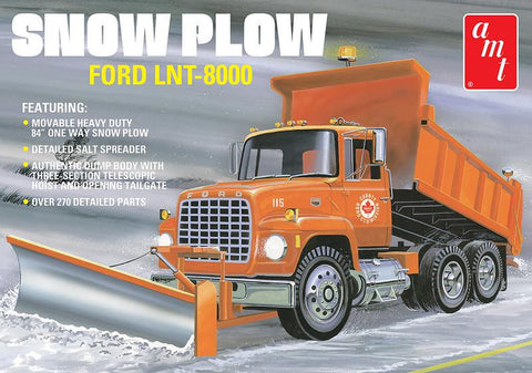 AMT 1/25 Ford Lnt-8000 Snow Plow