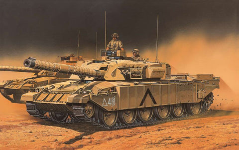 A Academy 1/72 British Army Challenger Mk.3 priced at $17.49 available from Echelon Hobbies