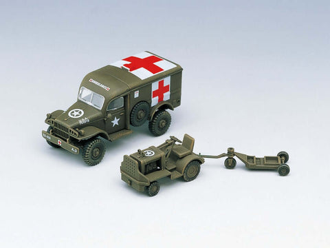 A Academy 1/72 US AMBULANCE & TRACTOR priced at $17.25 available from Echelon Hobbies