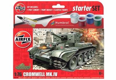 A Airfix 1/76 Cromwell Mk.Iv N22 Gift Set priced at $23.99 available from Echelon Hobbies