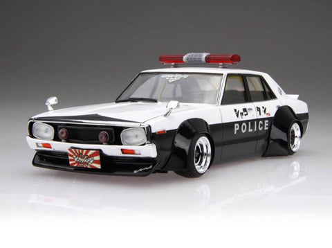 A Aoshima 1/24 LB Works KEN MARY 4Dr PATROL CAR priced at $41.99 available from Echelon Hobbies