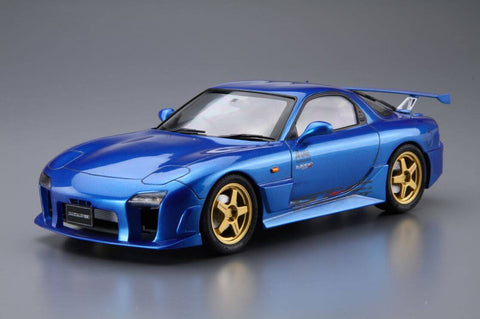 A Aoshima 1/24 Mazda Speed FD3S RX-7 A-Spec GT-C '99 priced at $37.75 available from Echelon Hobbies