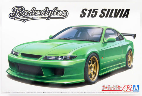 Aoshima 1/24 Tuned Car #42, Rodextyle S15 Silvia '99