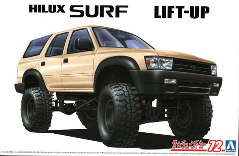 A Aoshima 1/24 VZN130G Hilux Surf Lift Up '91 (Toyota） priced at $41.99 available from Echelon Hobbies