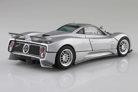 A Aoshima 1/24 '00 Pagani Zonda C12S priced at $64.99 available from Echelon Hobbies