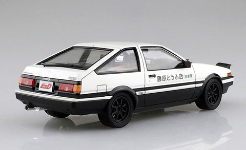 Aoshima 1/24 Initial D Toyota Fujiwara Takumi AE86 Trueno Project-D Ver.