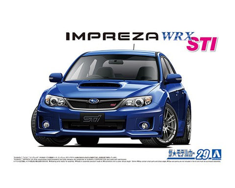 Aoshima 1/24 Subaru GRB IMPREZA WRX STI '10