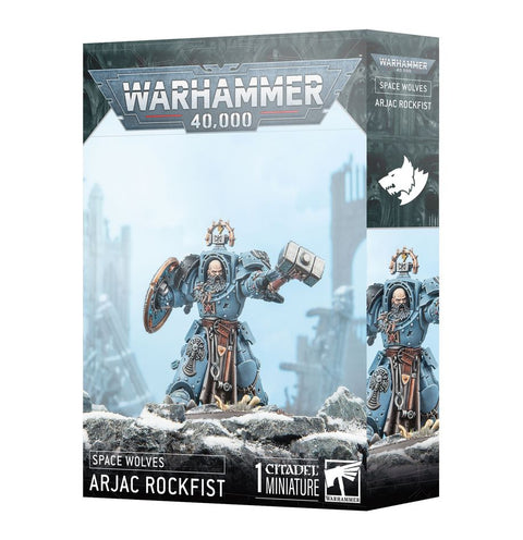 40K Space Wolves Arjac Rockfist