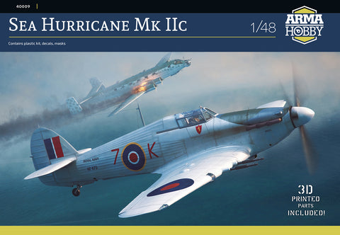 Arma Hobby 1/48 Sea Hurricane Mk IIc - damaged box