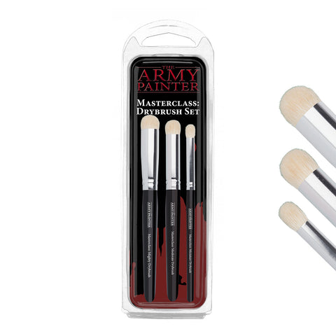 Army Painter Masterclass Drybrush Set, 3 pcs