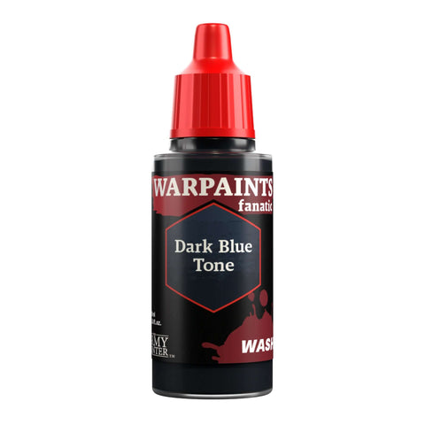 A Army Painter Warpaints Fanatic Wash, Dark Blue Tone priced at $5.99 available from Echelon Hobbies