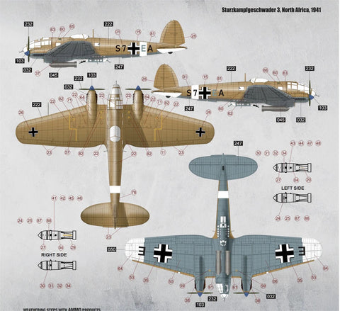 BORDER MODELS BF018 1/35 WW2 German Bomber He 111H-6