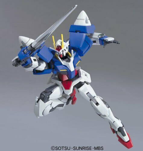 A Bandai HG 00 1/144 #22 00 Gundam "Gundam 00" priced at $16.99 available from Echelon Hobbies