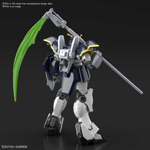 A Bandai HGAC #239 1/144 Gundam Deathscythe 'Mobile Suit Gundam Wing' priced at $29.99 available from Echelon Hobbies