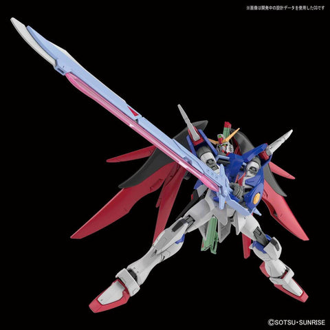 A Bandai HGCE #224 1/144 Destiny Gundam "Gundam SEED Destiny" priced at $39.99 available from Echelon Hobbies