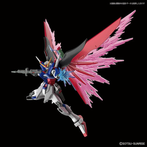 A Bandai HGCE #224 1/144 Destiny Gundam "Gundam SEED Destiny" priced at $39.99 available from Echelon Hobbies