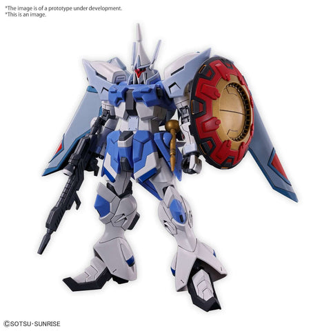 A Bandai HGCE #249 1/144 Gyan Strom "Gundam SEED Freedom" priced at $45.99 available from Echelon Hobbies