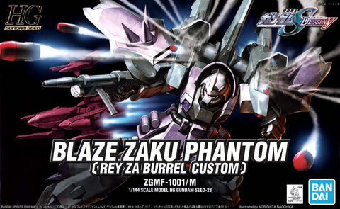 A Bandai HG SEED 1/144 #28 Blaze ZAKU Phantom "Gundam SEED Destiny" priced at $29.99 available from Echelon Hobbies