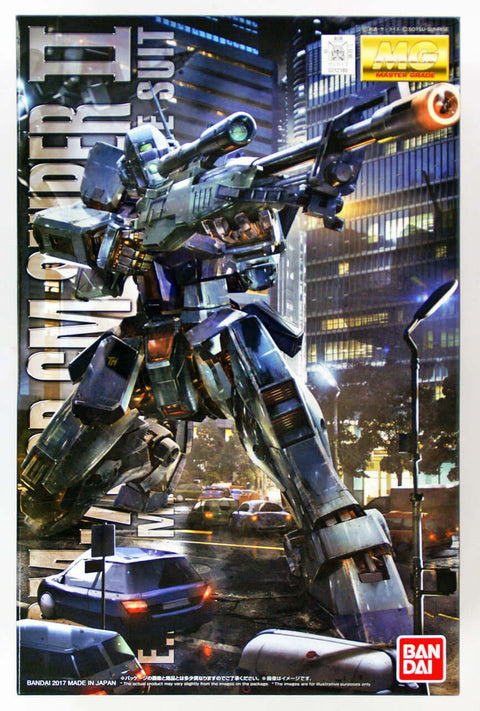 A Bandai MG 1/100 GM Sniper II "Mobile Suit Gundam 0080" priced at $59.99 available from Echelon Hobbies