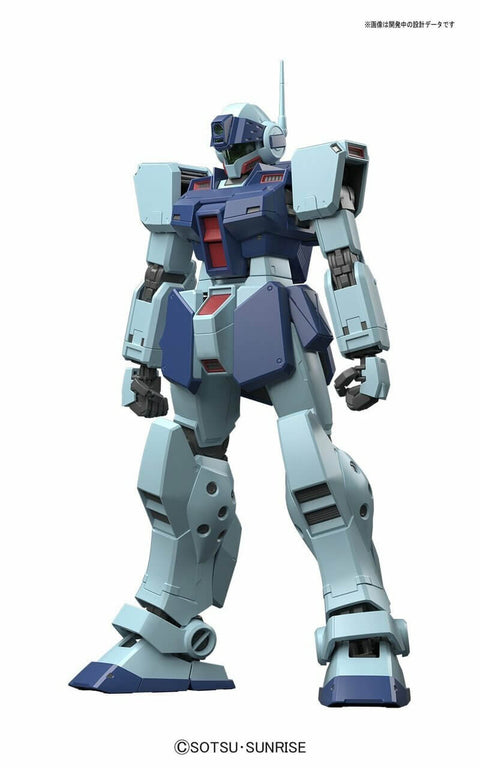 A Bandai MG 1/100 GM Sniper II "Mobile Suit Gundam 0080" priced at $59.99 available from Echelon Hobbies