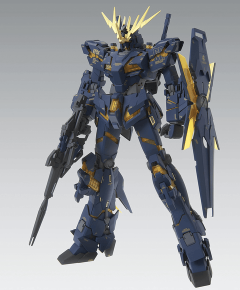 A Bandai MG 1/100 RX-0 Unicorn Gundam 02 Banshee Ver.Ka priced at $72.99 available from Echelon Hobbies