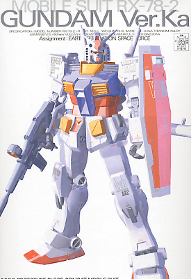 A Bandai MG 1/100 RX-78-2 Gundam Ver.KA priced at $51.99 available from Echelon Hobbies